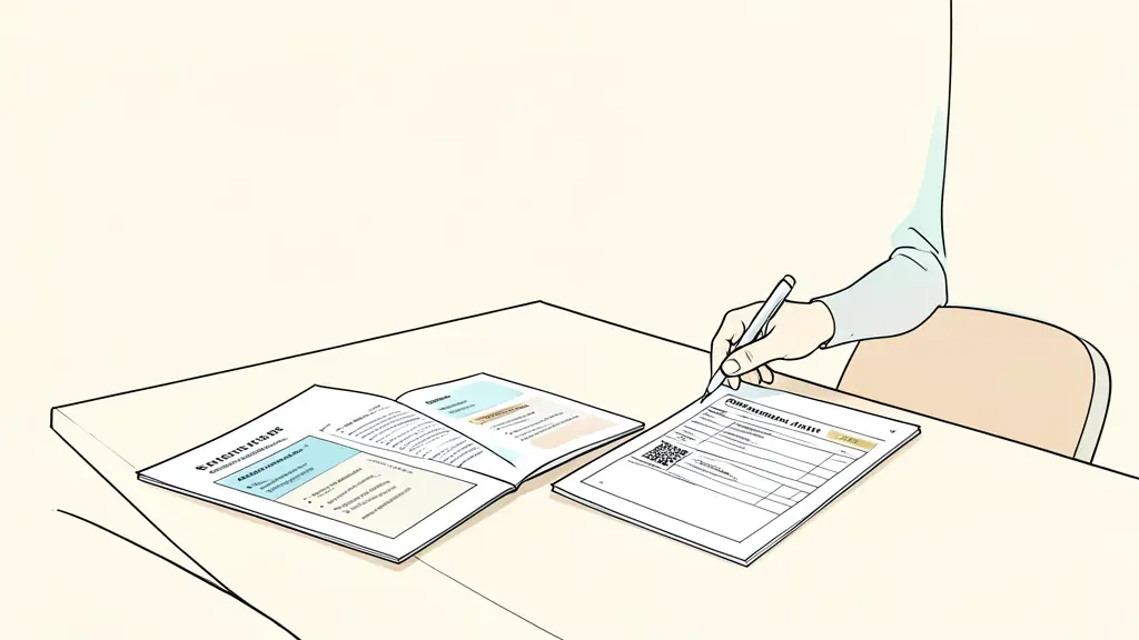 Consultant organizing anonymized hotel case studies beside a service brief and operational audit checklist on a conference table, editorial photography, no text or logo